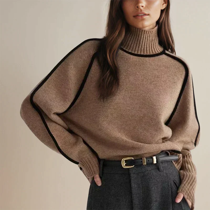 Arianna - Een chique trui met golfkraag voor stijlvolle winter kledings