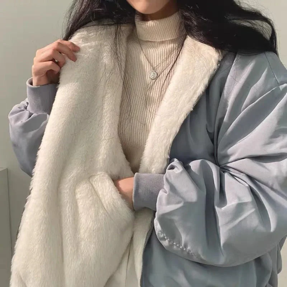 Oversized Winterjas voor Vrouwen - Warmte en Moderne Stijl