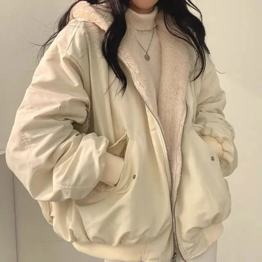Oversized Winterjas voor Vrouwen - Warmte en Moderne Stijl