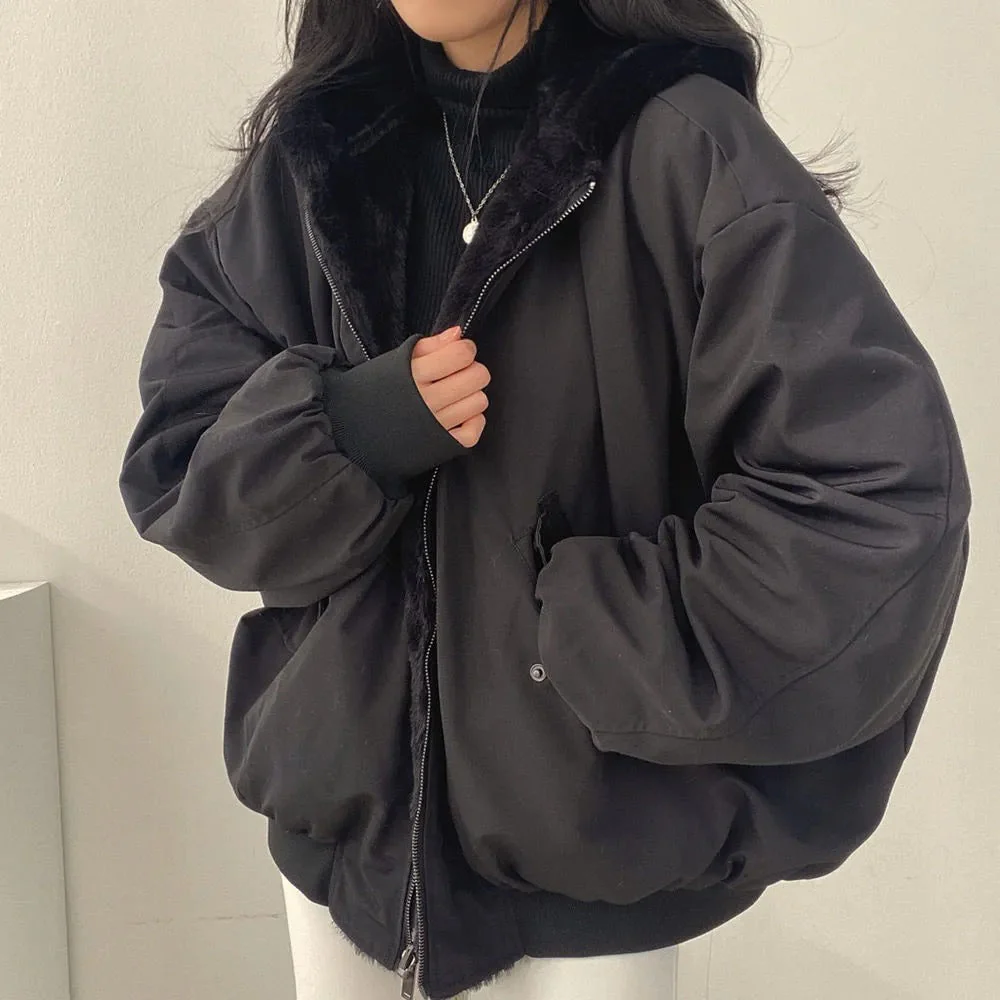 Oversized Winterjas voor Vrouwen - Warmte en Moderne Stijl
