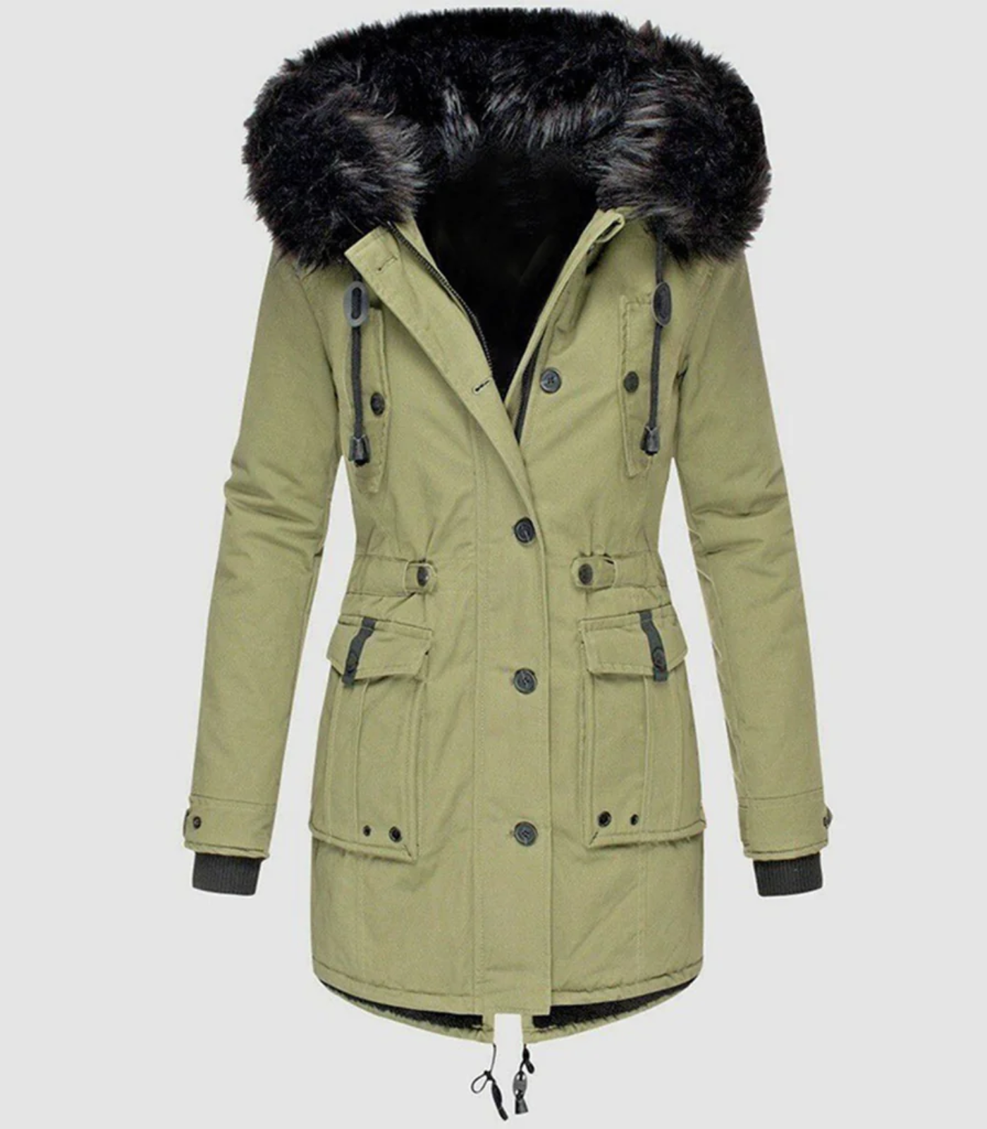 Warme Lange Damesjas - Comfort en Elegantie voor de Winter
