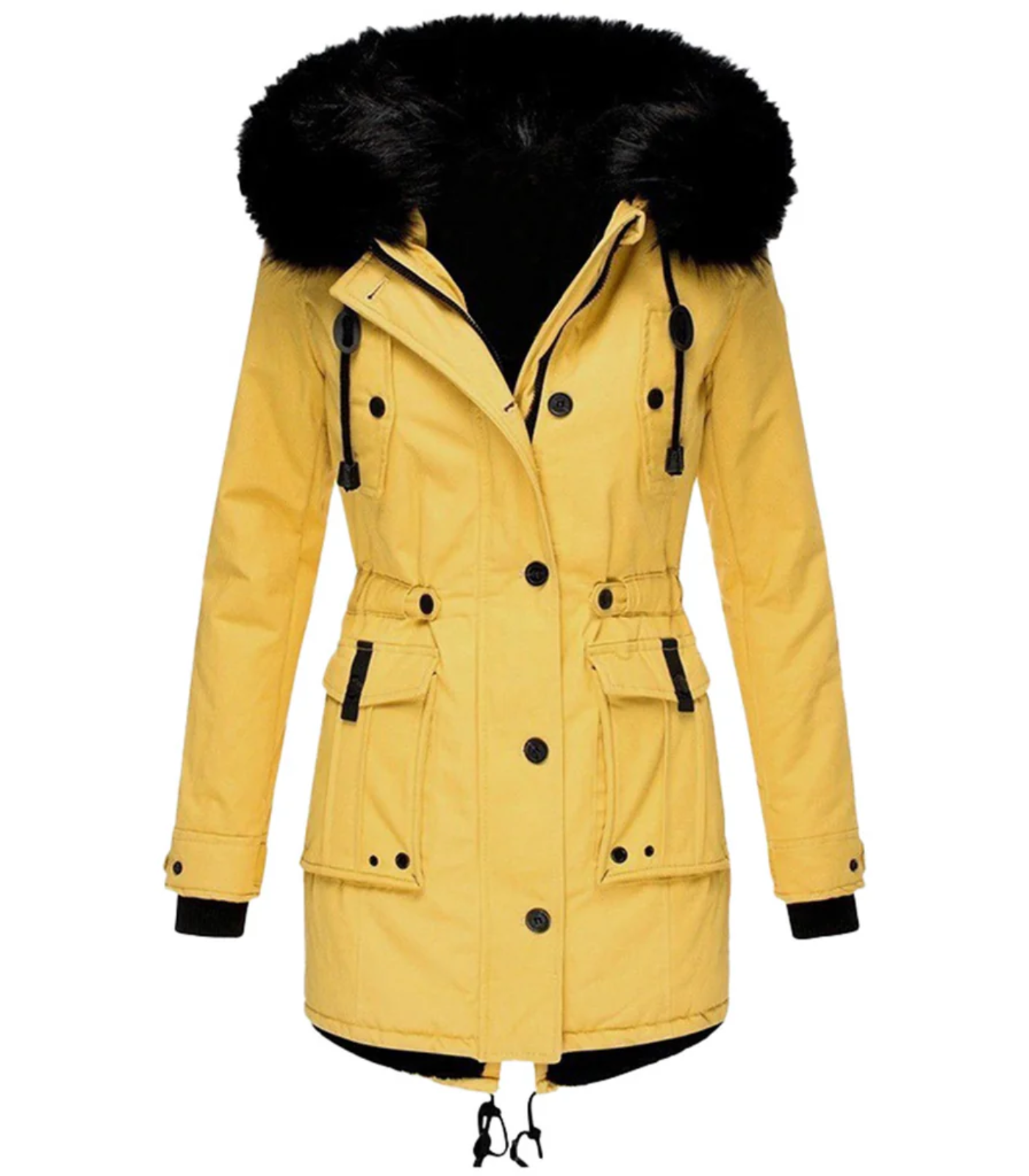 Warme Lange Damesjas - Comfort en Elegantie voor de Winter