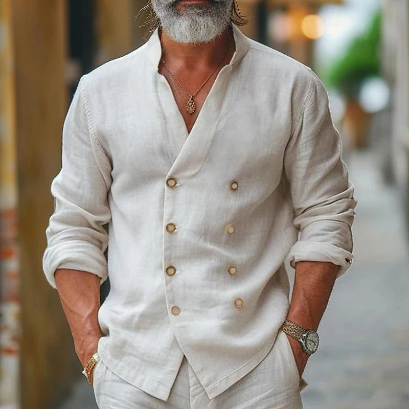 Shirt met lange mouwen en stijlvolle accenten