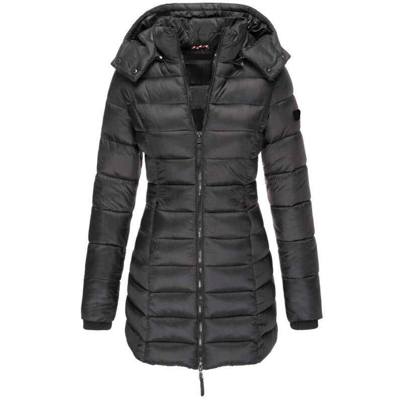 De perfecte pufferjas voor koud weer met capuchon en sluiting