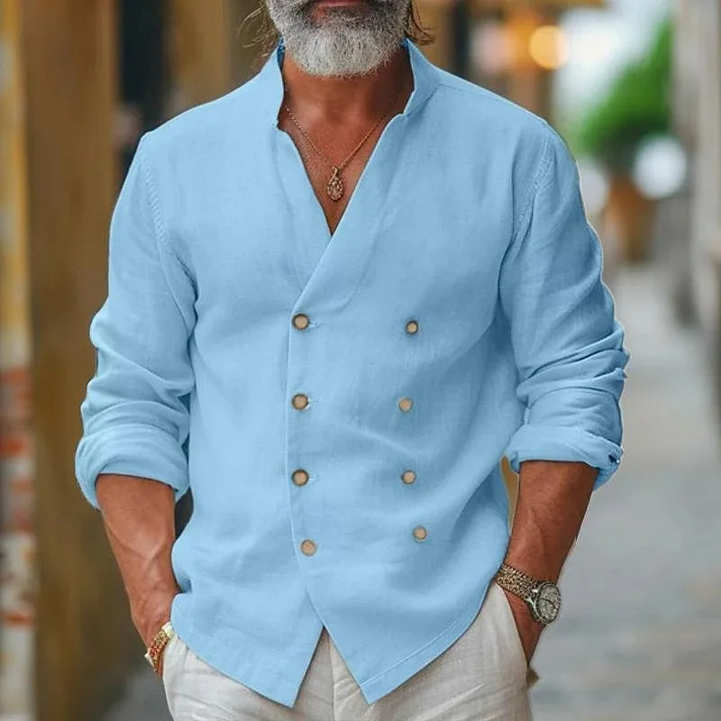 Shirt met lange mouwen en stijlvolle accenten