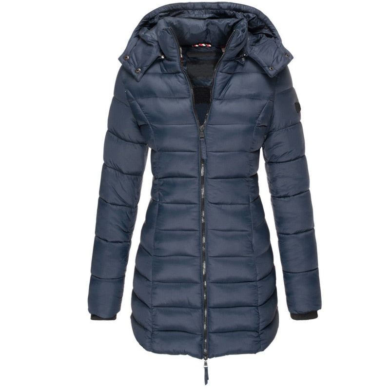 De perfecte pufferjas voor koud weer met capuchon en sluiting