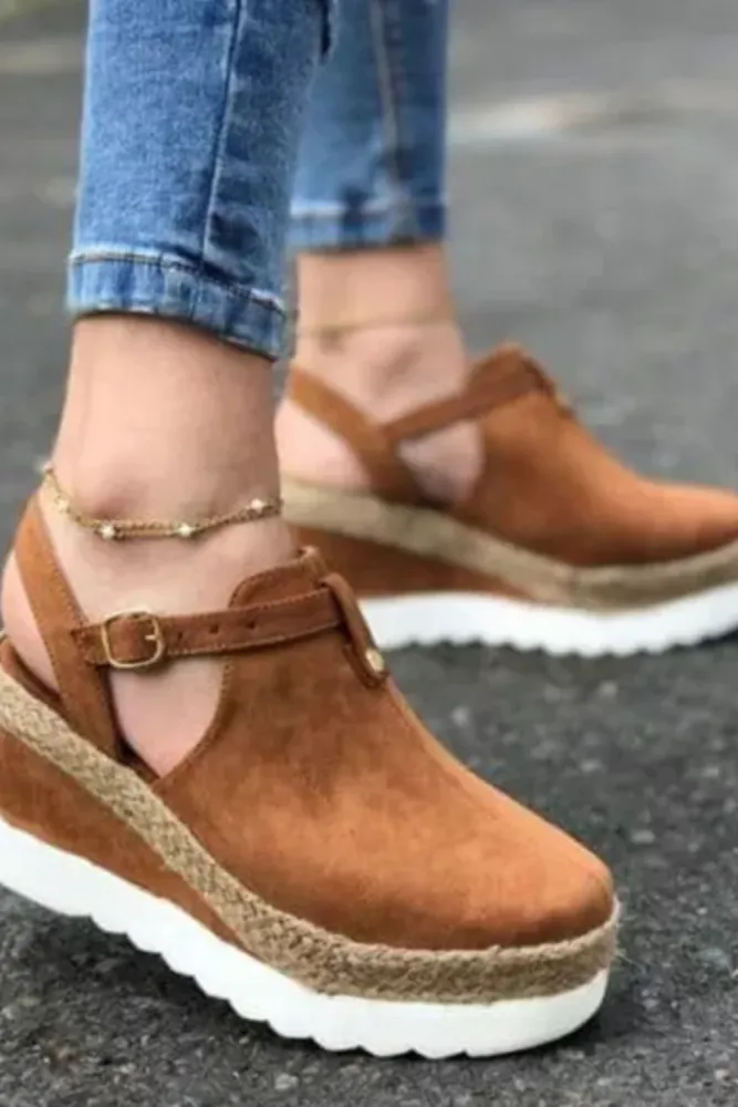 Trendy Dames Wedge Sandalen – Comfortabel en Licht voor Dagelijks Gebruik