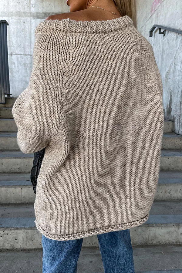 Comfortabele, stijlvolle en luchtige pullover met halve mouwen
