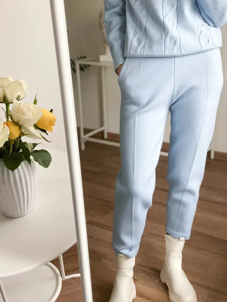 Emma's Modieuze Sweater en Broek Set - Perfect voor Elke Gelegenheid
