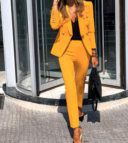 Elegant pak met broek voor speciale gelegenheden