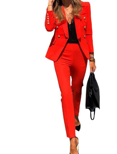 Elegant pak met broek voor speciale gelegenheden