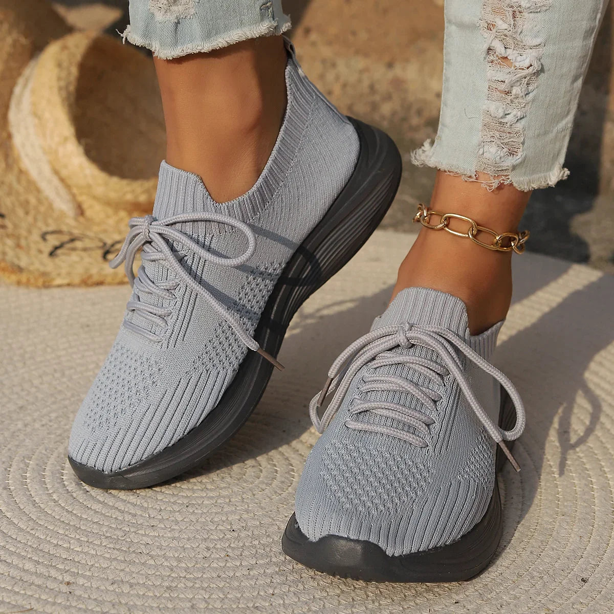 Lichtgewicht sneakers voor actieve dagen