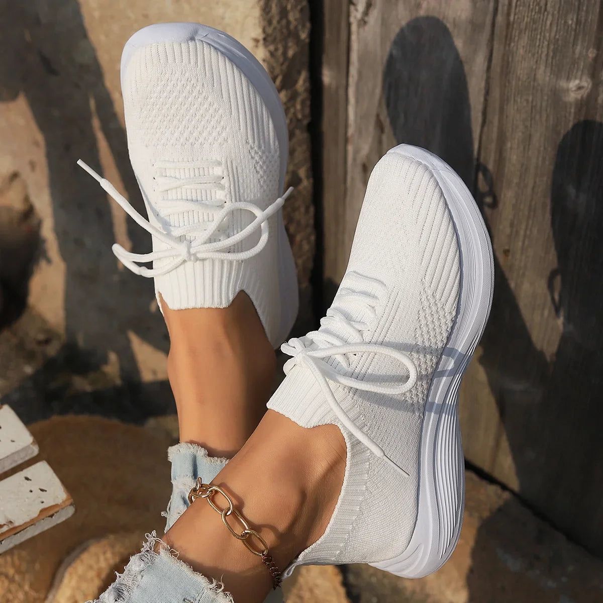 Lichtgewicht sneakers voor actieve dagen