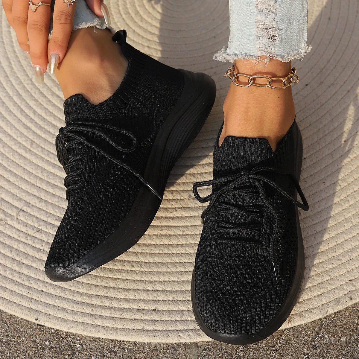 Lichtgewicht sneakers voor actieve dagen