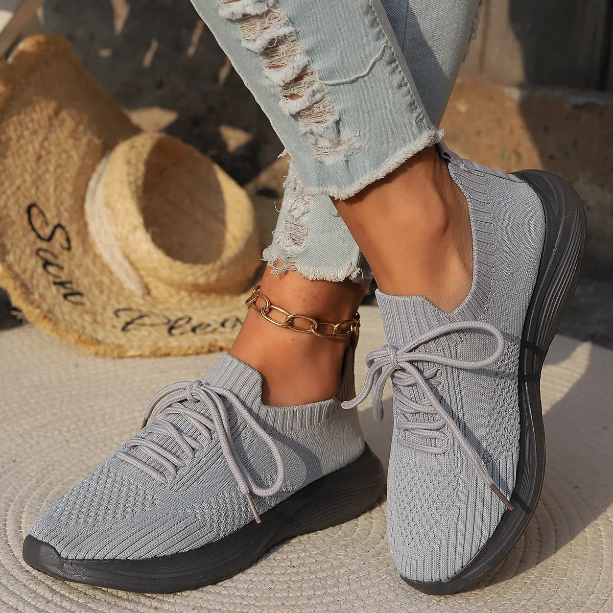 Lichtgewicht sneakers voor actieve dagen