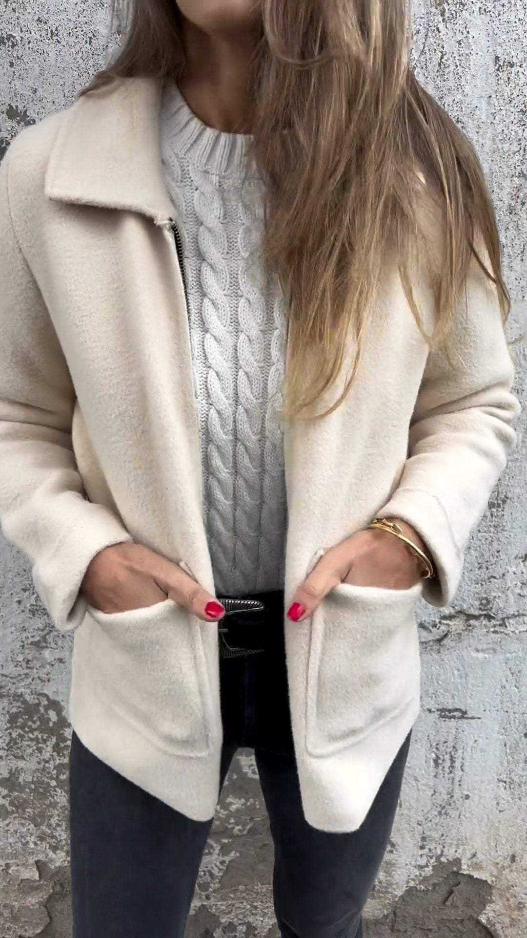 Klassieke cardigan met verfijnde details voor alledaagse kledings