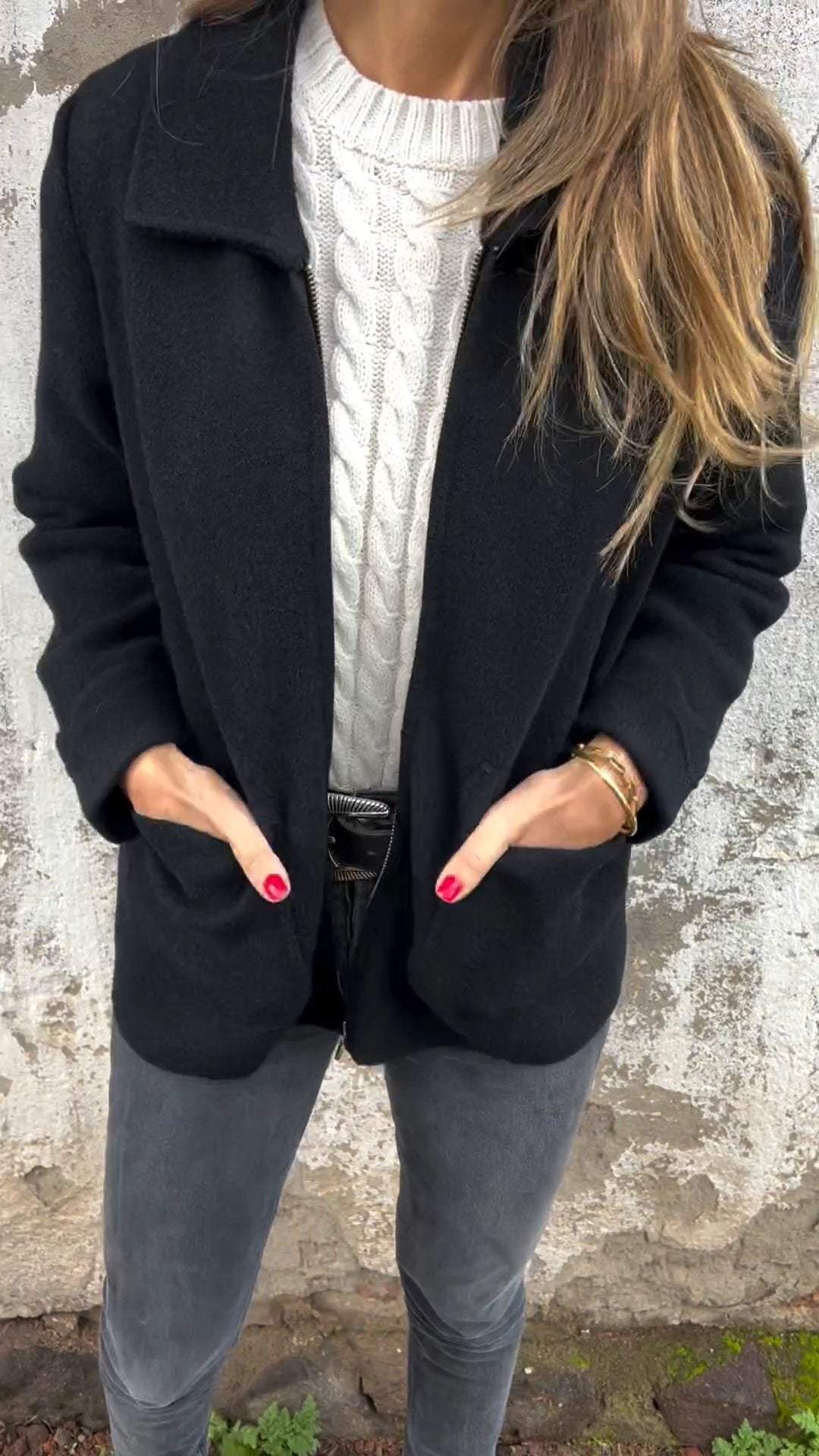 Klassieke cardigan met verfijnde details voor alledaagse kledings