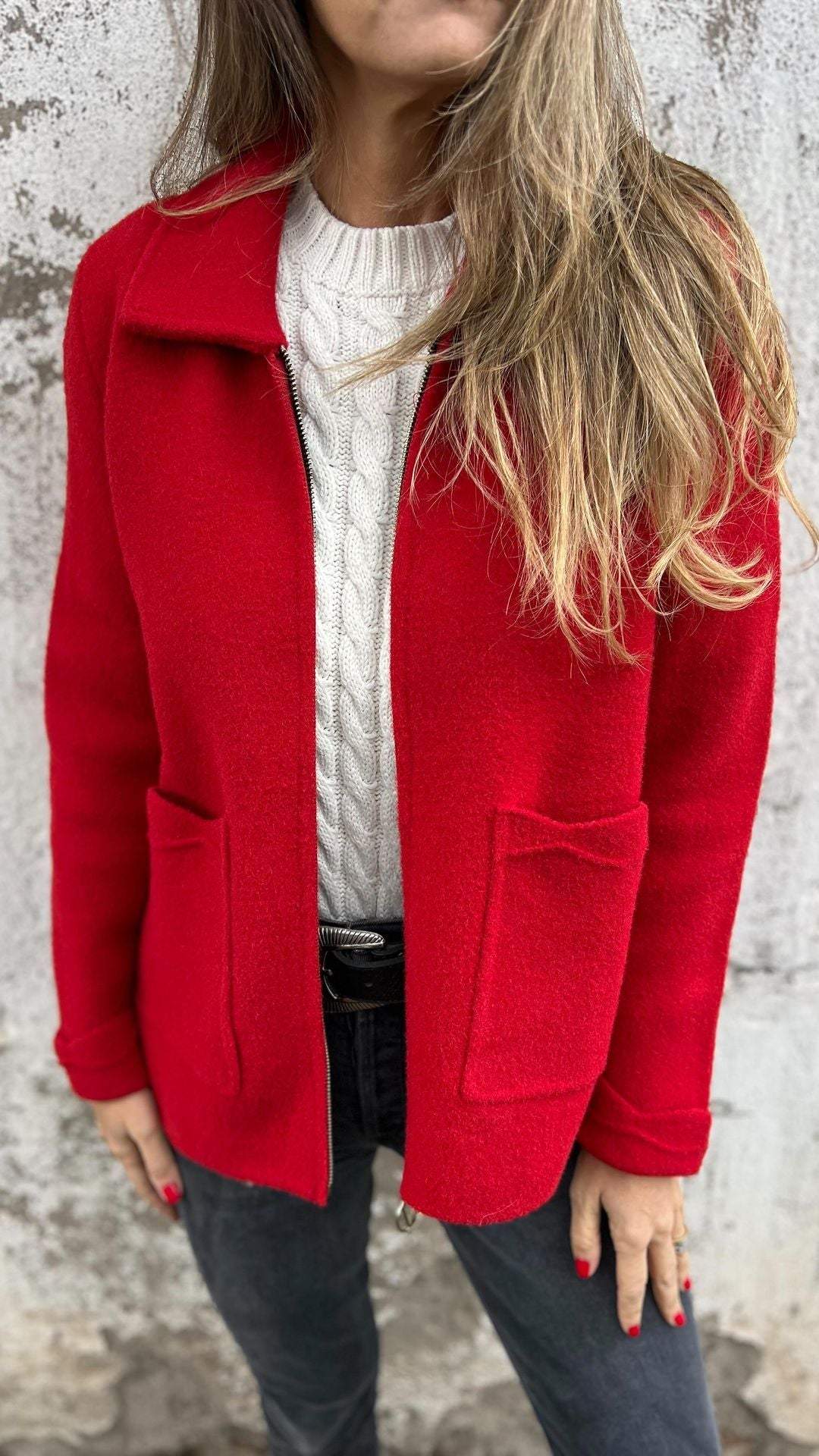 Klassieke cardigan met verfijnde details voor alledaagse kledings