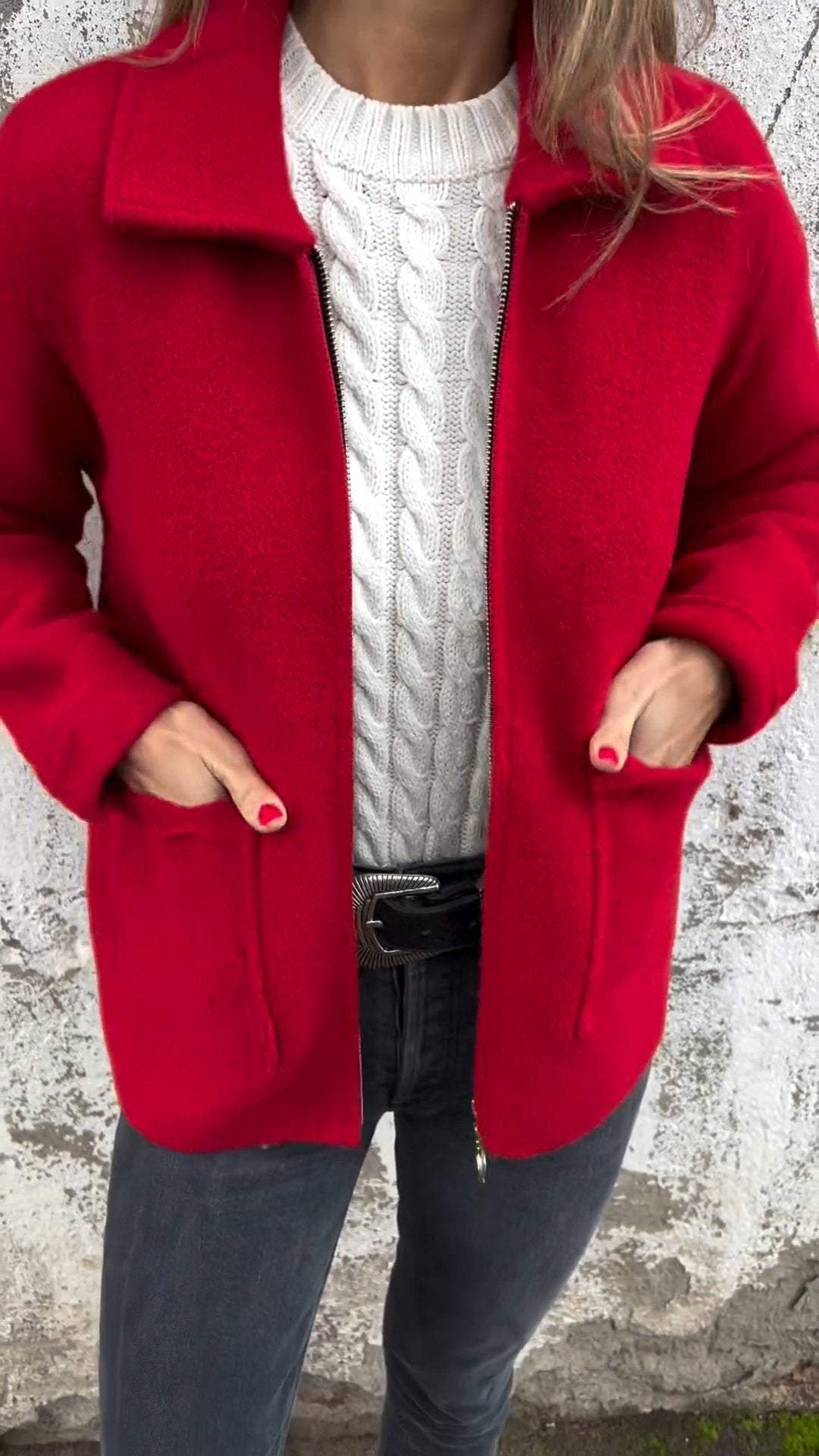 Klassieke cardigan met verfijnde details voor alledaagse kledings