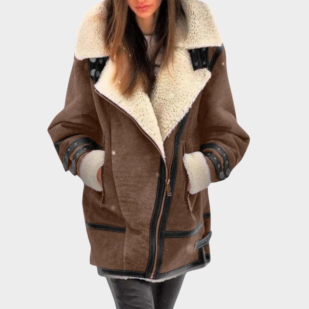 Stijlvolle dames winterjas met modern design – Ideaal voor koude dagen