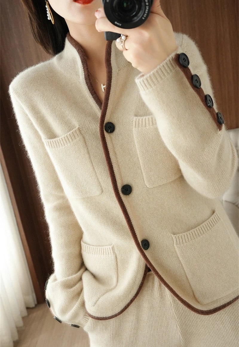 Comfortabele klassieke ontwerp pullover