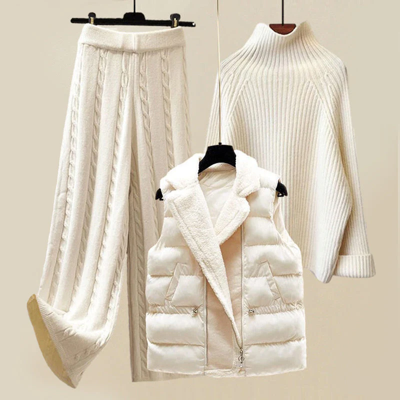 Casual en comfortabel drie-delig dames set – Ideaal voor dagelijks gebruik